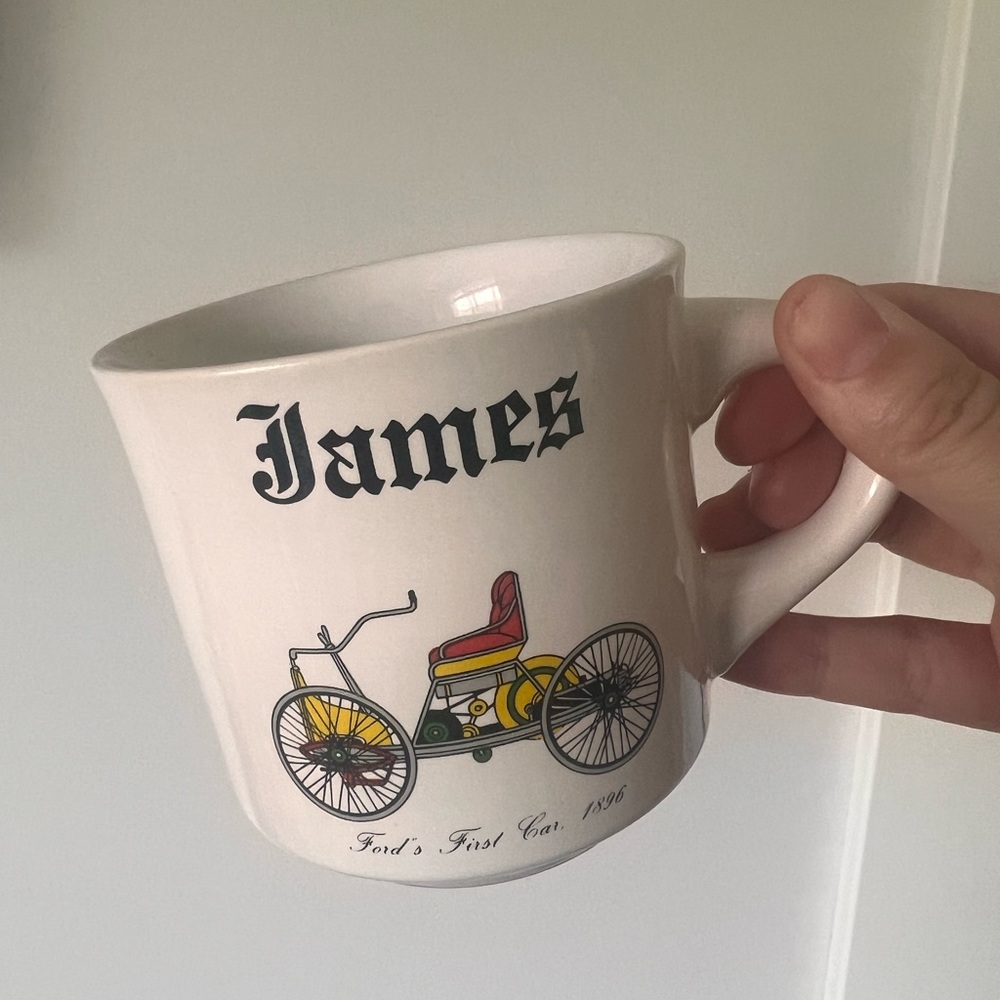 Vintage James Mug